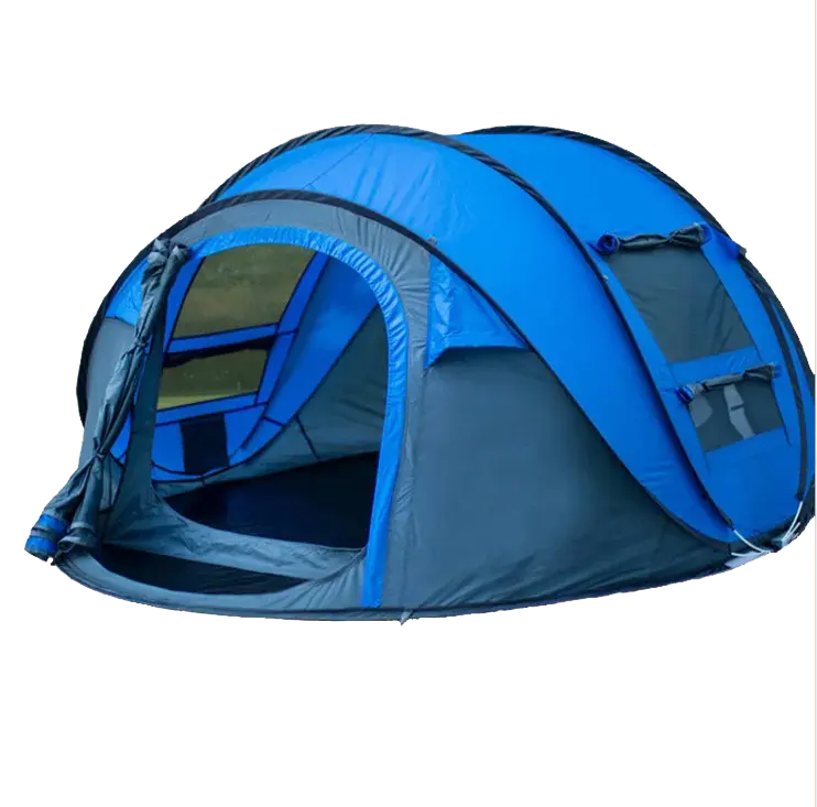 3-4 Person High-Quality Waterproof Automatic Instant Pop-Up Tent for Family Outdoor Camping