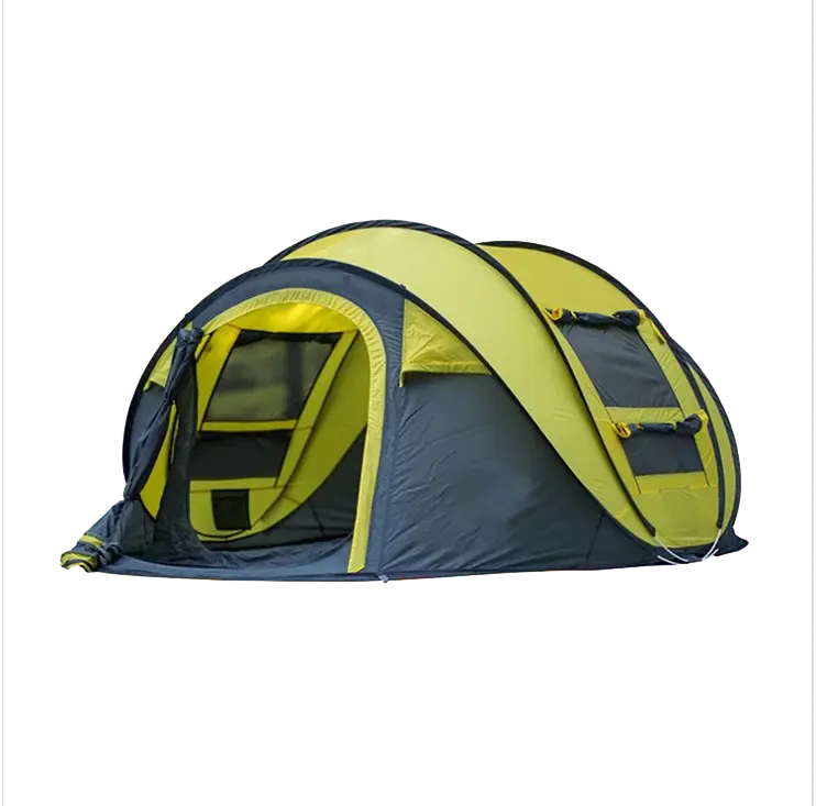 3-4 Person High-Quality Waterproof Automatic Instant Pop-Up Tent for Family Outdoor Camping