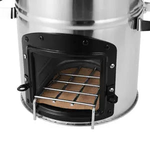 Portable Rocket Stove - Environmentally Friendly Camping Grill for Outdoor Cooking issmos