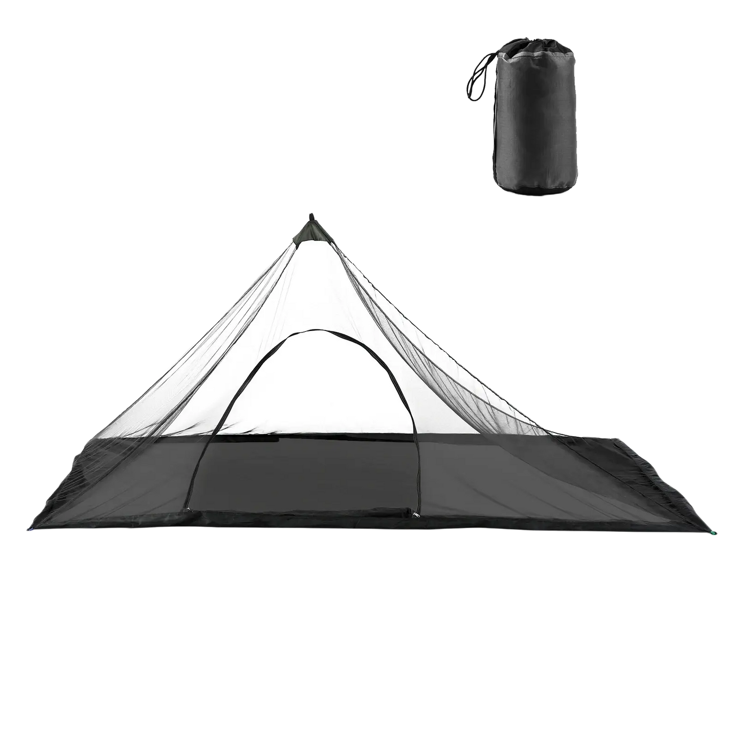 Water-Resistant Camping Tent with Carry Bag - Mesh Tent for Backpacking, Hiking, and Fishing