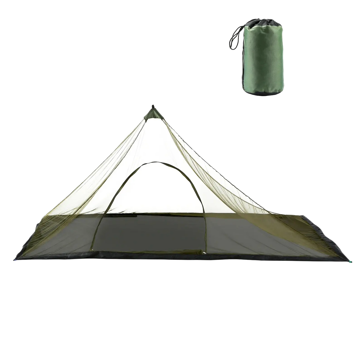 Water-Resistant Camping Tent with Carry Bag - Mesh Tent for Backpacking, Hiking, and Fishing