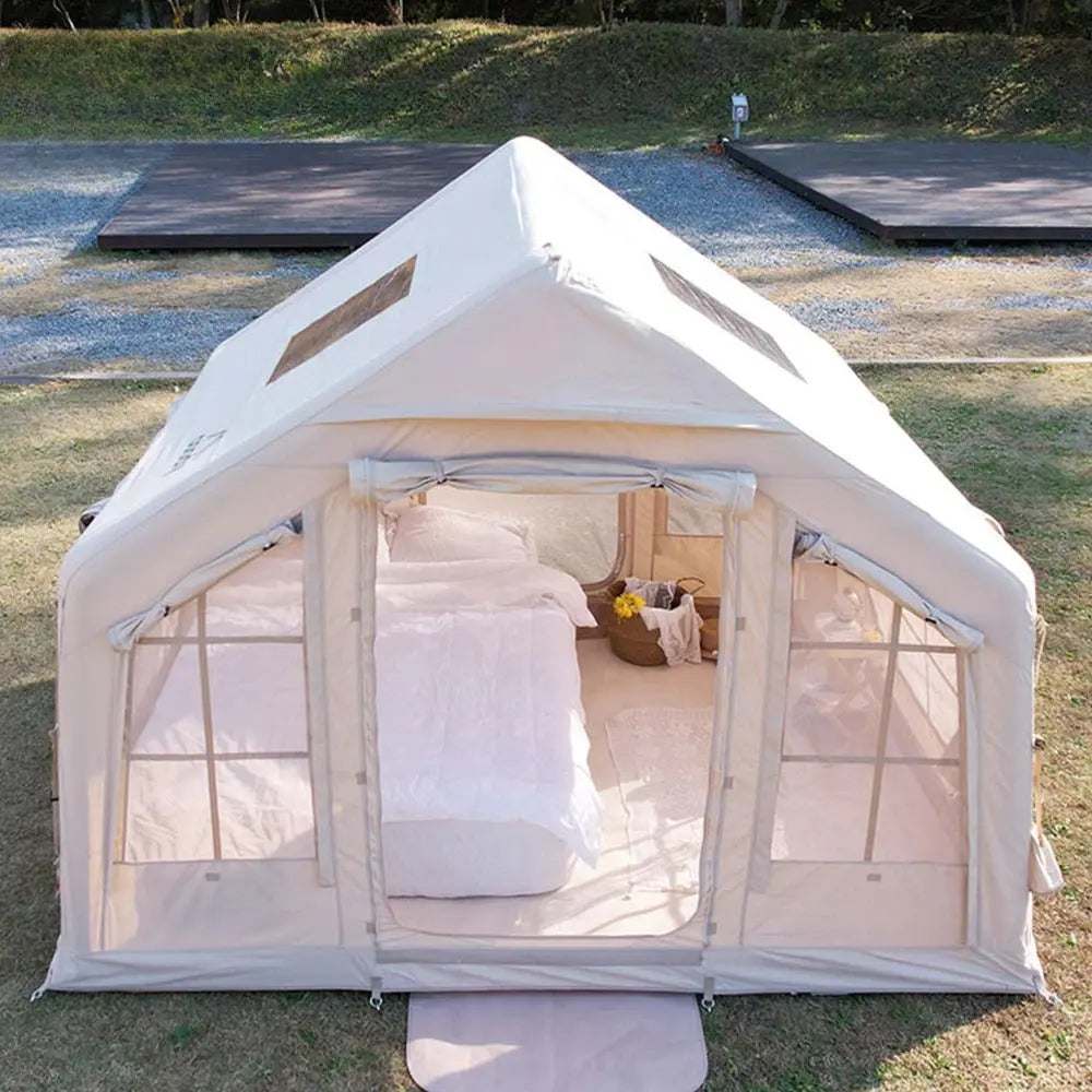 Winter Warm Inflatable Column Tent