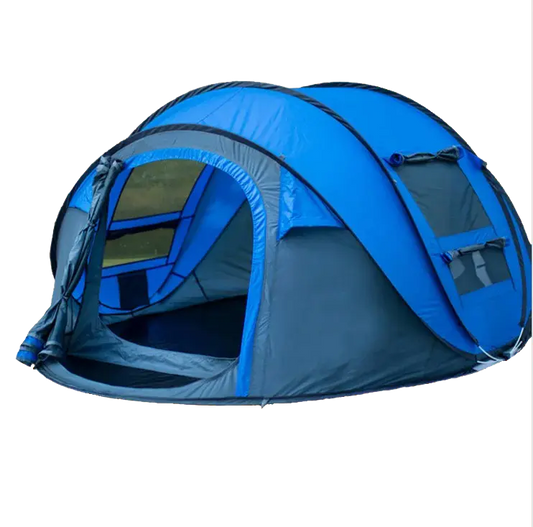3-4 Person High-Quality Waterproof Automatic Instant Pop-Up Tent for Family Outdoor Camping