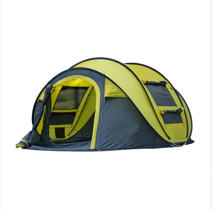 3-4 Person High-Quality Waterproof Automatic Instant Pop-Up Tent for Family Outdoor Camping