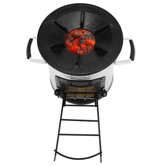 Portable Rocket Stove - Environmentally Friendly Camping Grill for Outdoor Cooking issmos