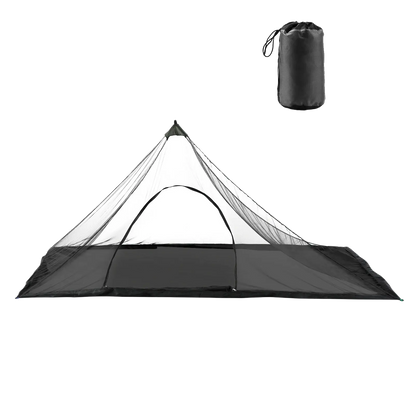 Water-Resistant Camping Tent with Carry Bag - Mesh Tent for Backpacking, Hiking, and Fishing