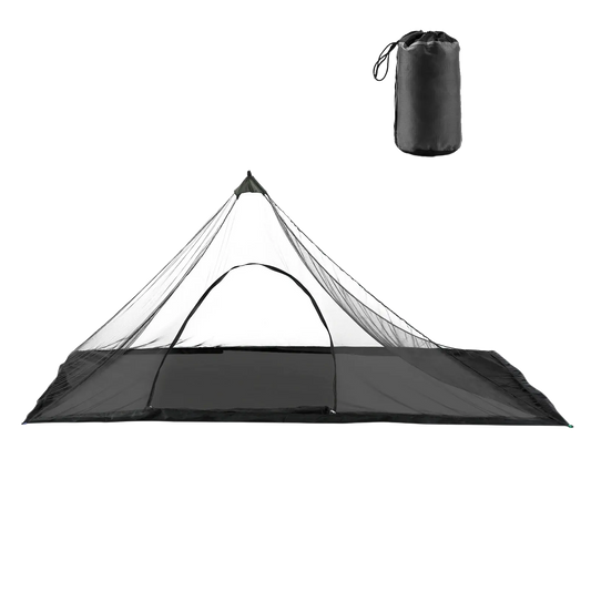 Water-Resistant Camping Tent with Carry Bag - Mesh Tent for Backpacking, Hiking, and Fishing