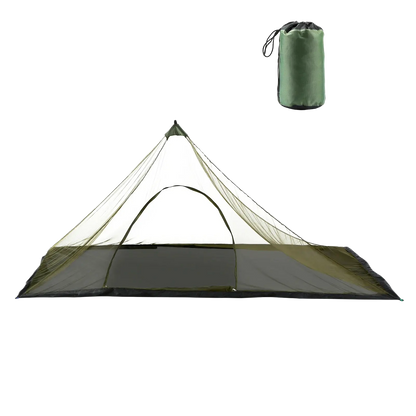 Water-Resistant Camping Tent with Carry Bag - Mesh Tent for Backpacking, Hiking, and Fishing